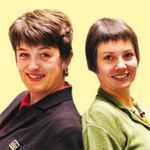 Maren Lindenbauer und Xenia Bartholomie 