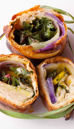 Erdäpfel-Mangold-Strudel aus dem Kochbuch Anleitung zur Stadtflucht