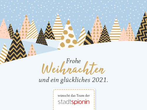 StadtSpionin Weihnachtskarte